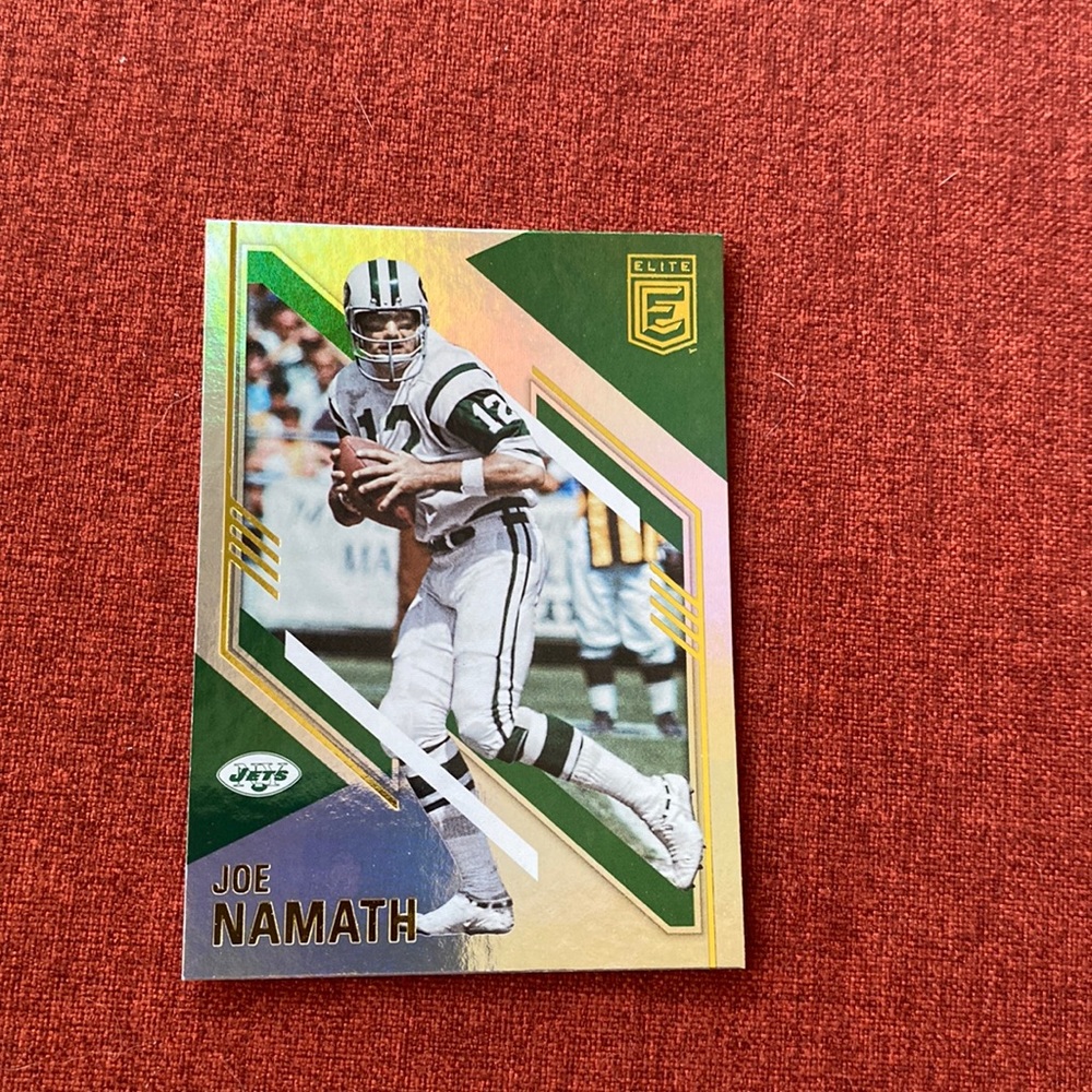 Joe Namath Donruss Elite